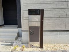 宅配ボックス付きインターホン
