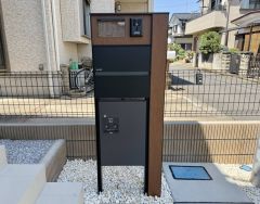 あると便利な宅配ボックス付き
